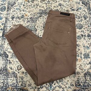 Rock & Republic Women's Brown Skinny Jeans